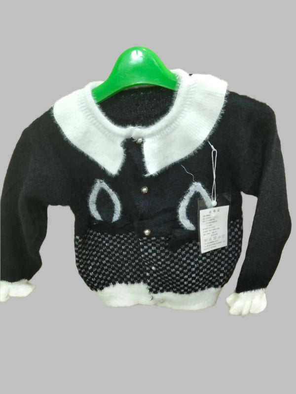 Imported girls wool stuff winter Jersey  available in 2 colors